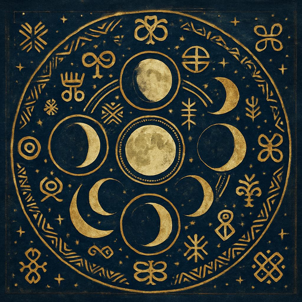 Moon Phases Chart